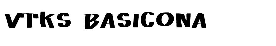Vtks Basicona font